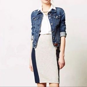 Love and Liberty Knit & Vegan Leather Skirt (XS)